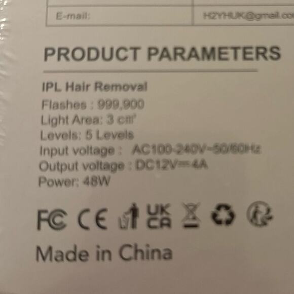 IPL Ice Cooling Laser Hair Removal New and Sealed - Picture 6 of 6